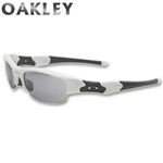 OAKLEYiI[N[jFLAK JACKETitbNWPbgj Polished White/Slate Iridium 03-882J