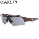 OAKLEYiI[N[jRADAR PATHi[_[ pXj Metallic Red/Grey 09-698J