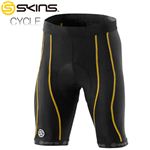 SKINS（スキンズ） メンズショーツ CYCLE ブラック×イエロー C51001052 XL ブラック×イエロー