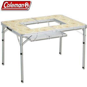☆秘伝!男前の書つき☆Coleman(コールマン) フォールディングBBQテーブル 170-7690