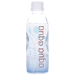 ナチュラルミネラルウォーター　aqua aqua 320ml bule 1ケース30本