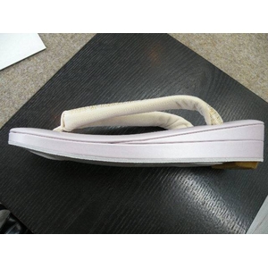 草履単品 つやけし 白系 礼装用 614 ★おまけ付き