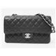 CHANEL｜シャネル マトラッセ Wチェーンショルダー キャビアスキン｜ブラック