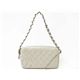 【未使用】CHANEL（シャネル） チェーンショルダー カンボンライン パールホワイト