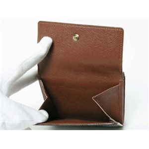 【中古B】LOUIS VUITTON(ルイヴィトン) Wホック財布 モノグラム M61652