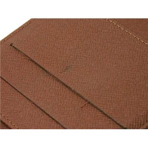 【中古B】LOUIS VUITTON(ルイヴィトン) Wホック財布 モノグラム M61652