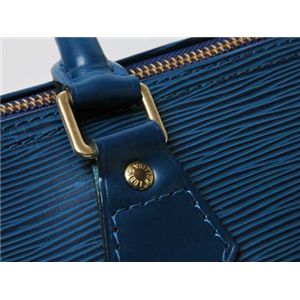 【中古A】LOUIS VUITTON(ルイヴィトン) モノグラムミニ スピーディー30 M43005 トレドブルー