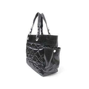 【中古B】CHANEL(シャネル) ラージトートバッグ パリビアリッツ ブラック ブラック
