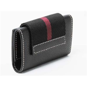 【中古SA】Gucci(グッチ) キーケース 6本 マスト 181673 ブラック/レッド