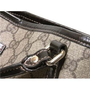 【中古B】Gucci（グッチ） トートバッグ GGプラス 197953 ベージュ/ブラウン 第3画像