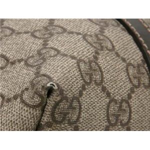 【中古B】Gucci（グッチ） トートバッグ GGプラス 197953 ベージュ/ブラウン 第4画像