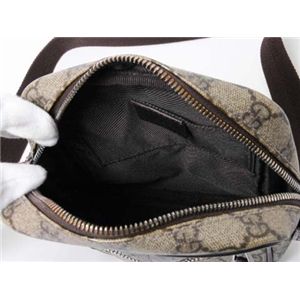 【中古BC】Gucci（グッチ） ショルダーバッグ GGプラス 101680 ベージュ/ブラウン 第4画像