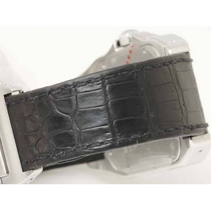 【中古A】Cartier(カルティエ) サントス100 W20073X8 文字盤:ホワイト ベルト:ブラック