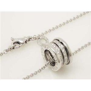 【現品限り】BVLGARI(ブルガリ) Bzero1 ネックレス WG ダイヤ ホワイトゴールド 【中古SA】