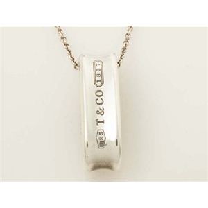 【現品限り】TIFFANY(ティファニー) 1837 クッションネックレス シルバー 【中古A】