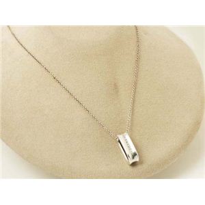 【現品限り】TIFFANY(ティファニー) 1837 クッションネックレス シルバー 【中古A】