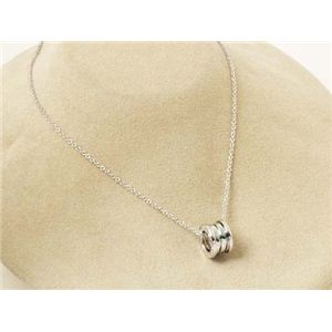 【現品限り】BVLGARI(ブルガリ) Bzero1 ネックレス WG ホワイトゴールド 【中古SA】