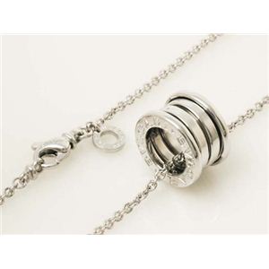 【現品限り】BVLGARI(ブルガリ) Bzero1 ネックレス WG ホワイトゴールド 【中古SA】