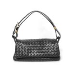 【現品限り】BOTTEGA VENETA（ボッテガヴェネタ） ショルダーバッグ ブラック 162953  【中古A】