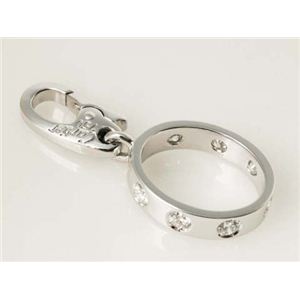 【現品限り】Cartier(カルティエ) ラブチャーム フルダイヤ WG N3010600 ホワイト 【中古SA】
