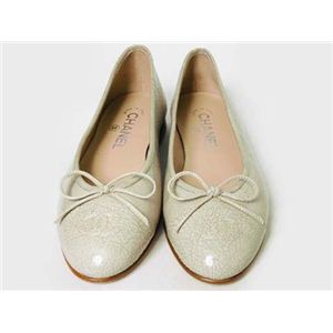 【現品限り】CHANEL(シャネル) パンプス エナメル #36C セール品 ベージュ 【未使用】