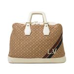 【現品限り】LOUIS VUITTON（ルイ ヴィトン） モノグラムイニシャル イスファハン ボストンバッグ キャメル M40016 【中古A】