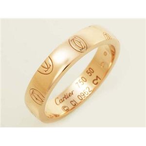 【現品限り】Cartier(カルティエ) ハッピーバースデーリング SM PG #50 ピンクゴールド 【中古A】