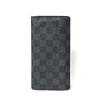 【現品限り】LOUIS VUITTON（ルイ ヴィトン） ポルトフォイユ ブラザ ダミエグラフィット N62665 【中古AB】