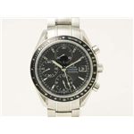 【現品限り】OMEGA（オメガ） スピードマスターデイト 3210.50 黒文字盤 自動巻き メンズ 【中古SA】