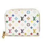 【現品限り】LOUIS VUITTON（ルイ ヴィトン） マルチカラー ジッピーコインパース M66548 ホワイト 白 【中古A】