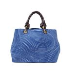 �y���i����zbottega veneta�i�{�b�e�K���F�l�^�j �g�[�g�o�b�O �L�����o�X �J�[�t �u���[/�u���E�� 190252 �y����A�z