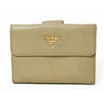 【現品限り】PRADA（プラダ） Wホック財布 カ...