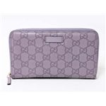 【現品限り】GUCCI（グッチ） シマ ラウンドファスナー長財布 カーフ パープル 207464 【新品】の詳細ページへ