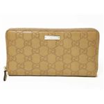 【現品限り】GUCCI（グッチ） シマ ラウンドファスナー長財布 カーフ ライトベージュ 112724 【新品】の詳細ページへ