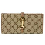 【現品限り】GUCCI（グッチ） GGキャンバス 長財布 キャンパス カーフ ブラウン/ベージュ 220351 【新品】の詳細ページへ