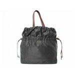 【現品限り】PRADA（プラダ） ショルダーバッグ /ブラウン ナイロン カーフ 黒/茶 BN1757 【未使用】
