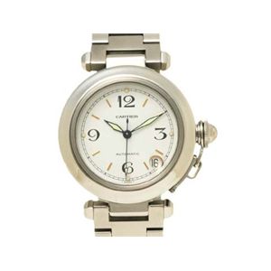 【現品限り】Cartier（カルティエ） パシャC 白文字盤 時計 ステンレススチール 文字盤:白 【中古A】