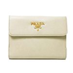 【現品限り】PRADA（プラダ） Wホック財布 カ...