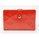 【現品限り】LOUIS VUITTON（ルイ ヴィトン） ヴェルニ がま口財布 ヴェルニレザー オレンジサンセット M93652 【中古AB】