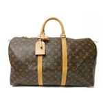 【現品限り】LOUIS VUITTON（ルイ ヴィトン） キーポル50 スト無しタイプ モノグラムキャンバス モノグラム M41426 【中古AB】