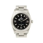 �y���i����zROLEX�i�����b�N�X�j �G�N�X�v���[���[1 S�� ���v �X�e�����X�X�`�[�� ������:�u���b�N 14270 �y����A�z