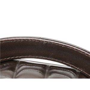 【現品限り】CHANEL(シャネル) チョコバー ハンドバッグ エナメル カーフ 茶 【中古AB】