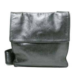 【現品限り】CHANEL(シャネル) ショルダーバッグ カーフ メタリックグレー 【中古BC】