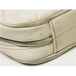 【現品限り】CHANEL(シャネル) パリスニューヨーク PCケース カーフ アイボリー 【中古B】