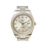 【現品限り】ROLEX（ロレックス） デイトジャスト2 シルバー文字盤 116334G V番【中古A】