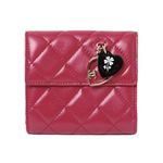 【現品限り】CHANEL(シャネル) 2010春夏 バレンタイン Wホック財布 赤【新品同様】