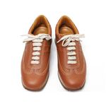 【現品限り】HERMES(エルメス) スニーカー クイック キャメル #38【中古A】