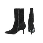 �y���i����zFerragamo�i�t�F���K���j �V���[�g�u�[�c �X�G�[�h �u���b�N #3.5�y���g�p�z