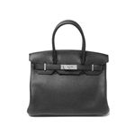 【現品限り】HERMES(エルメス) バーキン30 トゴ 黒 ブラック シルバー金具【新品】