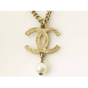 【現品限り】CHANEL(シャネル) ネックレス ココ パール 【中古A】